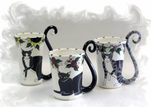 Coffee Cat Mugs
